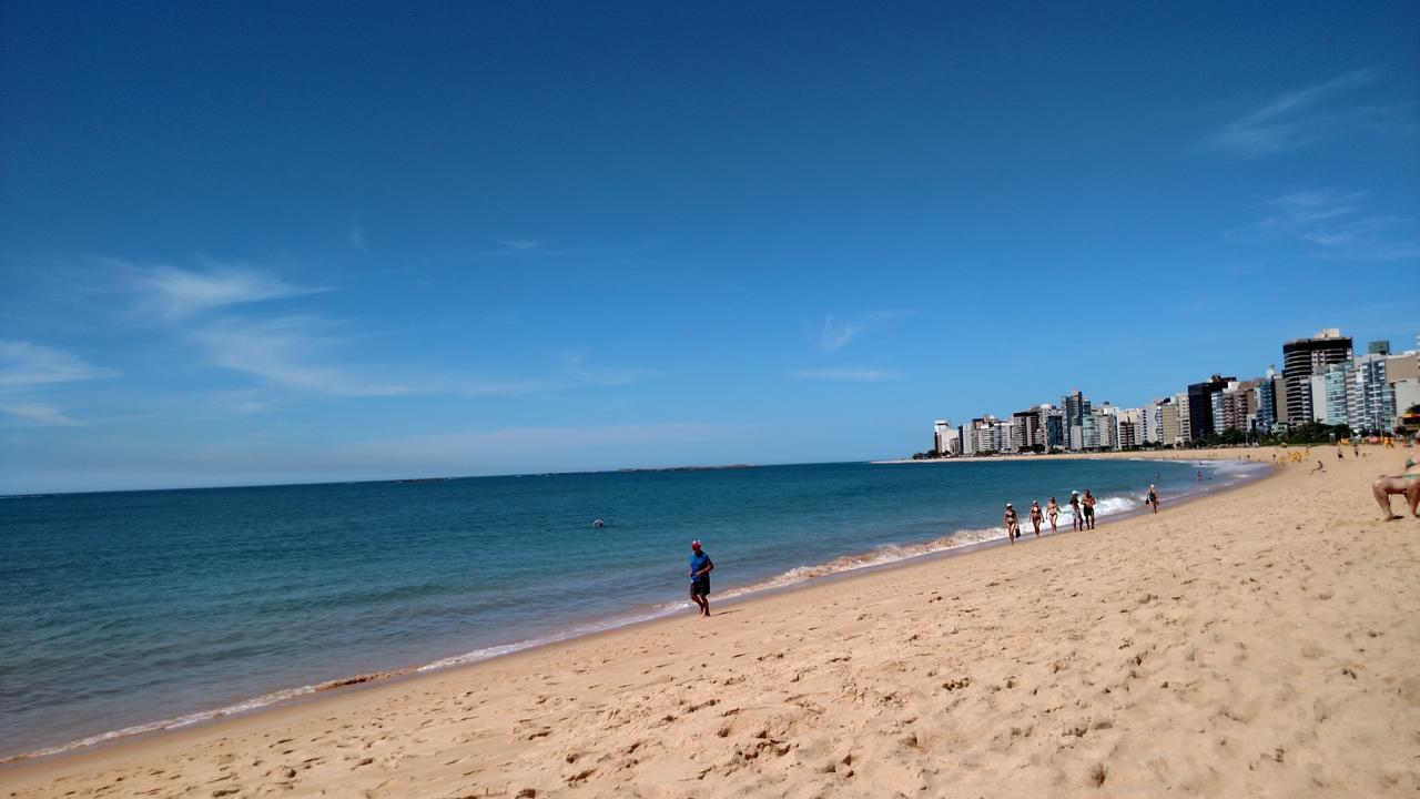 Flat Pasárgada 712, Free Bikes, pé na praia Vila Velha  Exterior foto